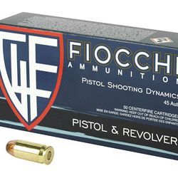 FIOCCHI 45ACP 230GR FMJ 50/500