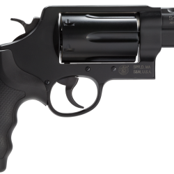 Smith & Wesson 162410 Governor *MA Compliant 45 Colt (LC) Or 2.50″ 410 Gauge, 2.75″ Black Barrel, 6rd  Black PVD Cylinder, Black Scandium Alloy Z-Frame, Polymer Grip