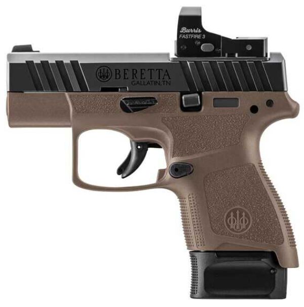 BER APX A1 CARRY OPTIC 9MM 3 FDE 8RD