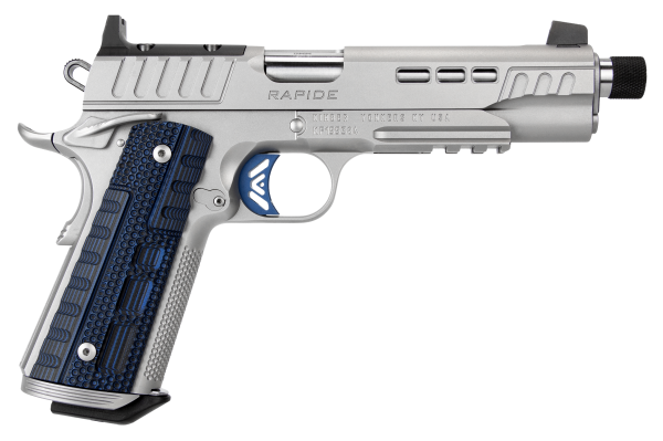 Kimber Mfg.,inc 3000451  Rapide ICE OR TFS 9mm 9+1 5.50″ Stainless Steel Slide G10 Grip